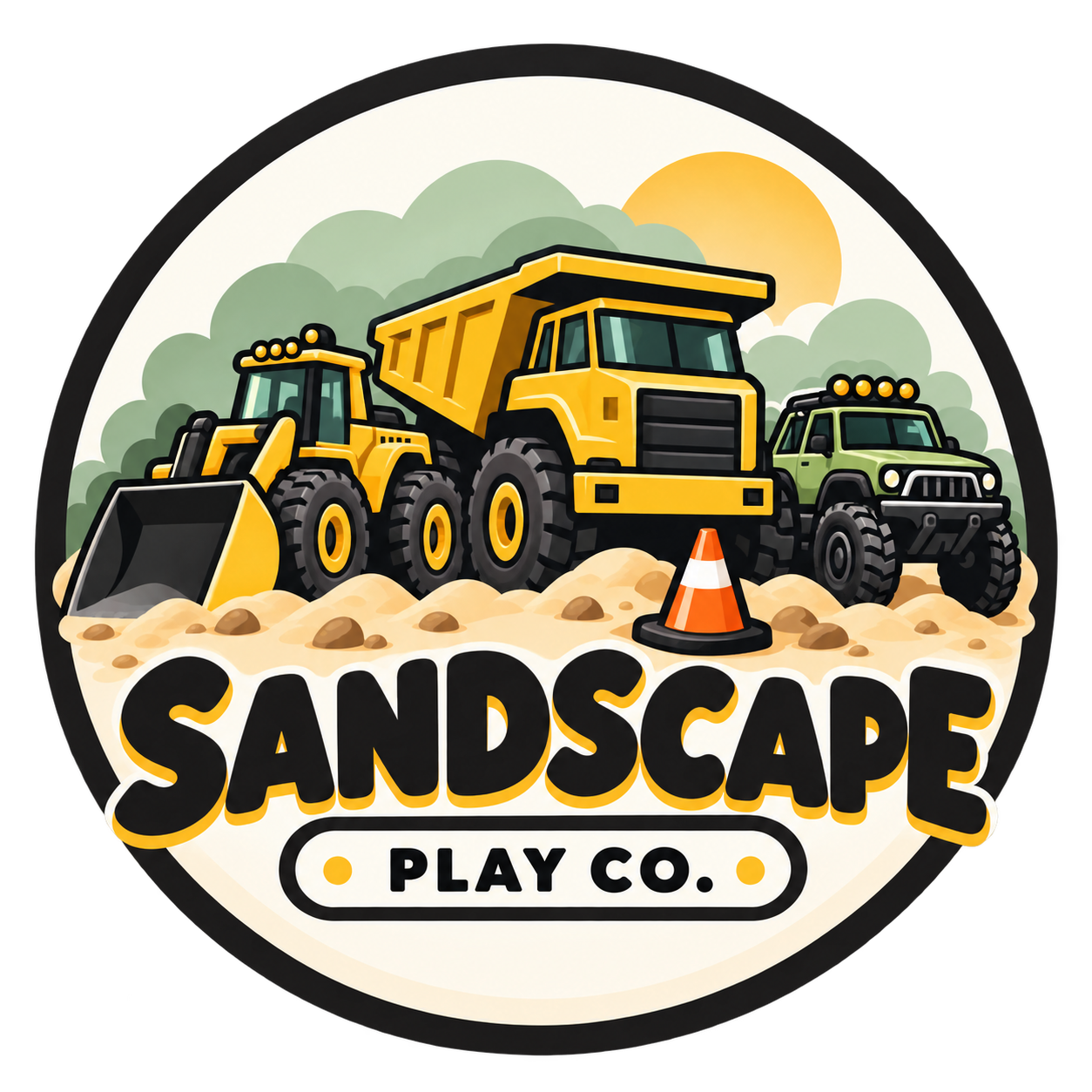 Sandscape Play Co. Construction Trio